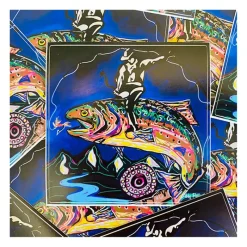 Shop All^ Abby Paffrath Trout Rodeo Sticker - Your Premium Fishing Gear Store Rods Lines Baits Accessories