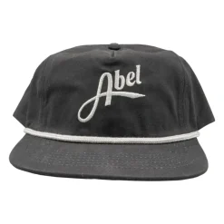 Shop All^ Abel Canvas Flatbill Hat Black - Your Premium Fishing Gear Store Rods Lines Baits Accessories