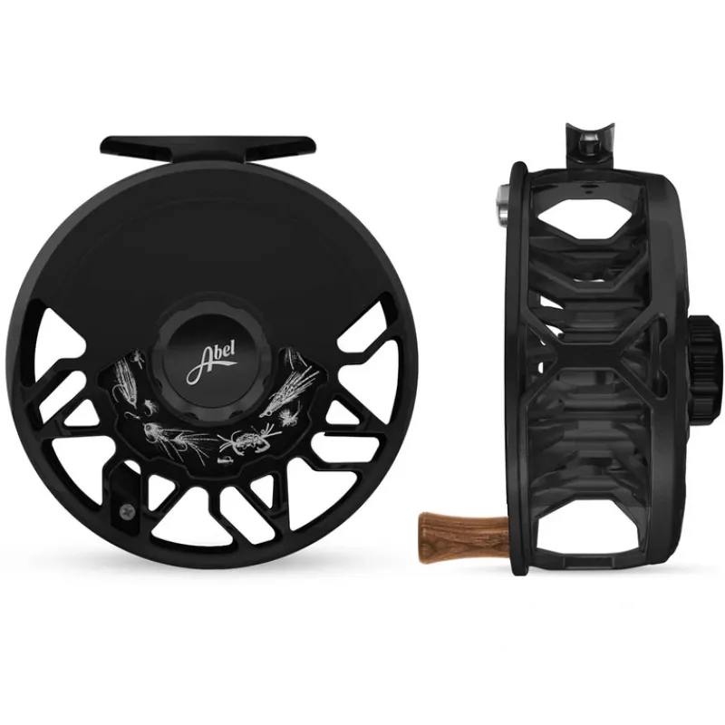 Fishing Line^ Abel Rove Fly Reel 7/9 - Black - Your Premium Fishing Gear Store Rods Lines Baits Accessories