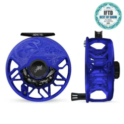 Fishing Line^ Abel ROVE Reel 7/9 Blue III Underwood Salt with Black Handle - Your Premium Fishing Gear Store Rods Lines Baits Accessories