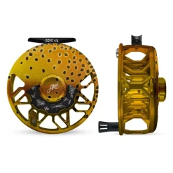 Fishing Line^ Abel ROVE Reel 4/6 Native Cutthroat, Freshwater Flies Engraving with Black Handle - Your Premium Fishing Gear Store Rods Lines Baits Accessories