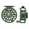 Fishing Line^ Abel SDF Reel 5/6 40th Logo Deep Green with Rosewood Handle - Your Premium Fishing Gear Store Rods Lines Baits Accessories