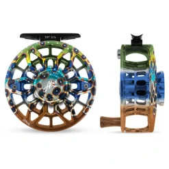 Fishing Line^ Abel SDF Reel Ported 5/6 DeYoung Brown Flank with Walnut Handle - Your Premium Fishing Gear Store Rods Lines Baits Accessories