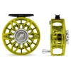 Fishing Line^ Abel SDF Reel Ported 5/6 Lime Green, Platinum Drag Knob with Platinum Handle - Your Premium Fishing Gear Store Rods Lines Baits Accessories