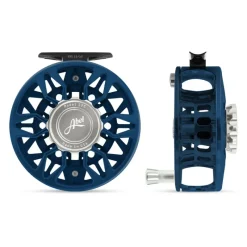 Shop All^ Abel SDS Reel 11/12 Deep Blue, Platinum Drag Knob with Platinum Handle - Your Premium Fishing Gear Store Rods Lines Baits Accessories