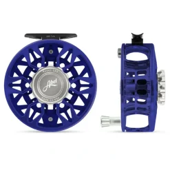 Shop All^ Abel SDS Reel Ported 7/8 Blue III, Platinum Drag Knob with Platinum Handle - Your Premium Fishing Gear Store Rods Lines Baits Accessories