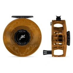 Shop All^ Abel SDS Reel Solid 7/8 Bronze, Gloss Black Drag Knob, Underwood Bonefish with Black Handle - Your Premium Fishing Gear Store Rods Lines Baits Accessories