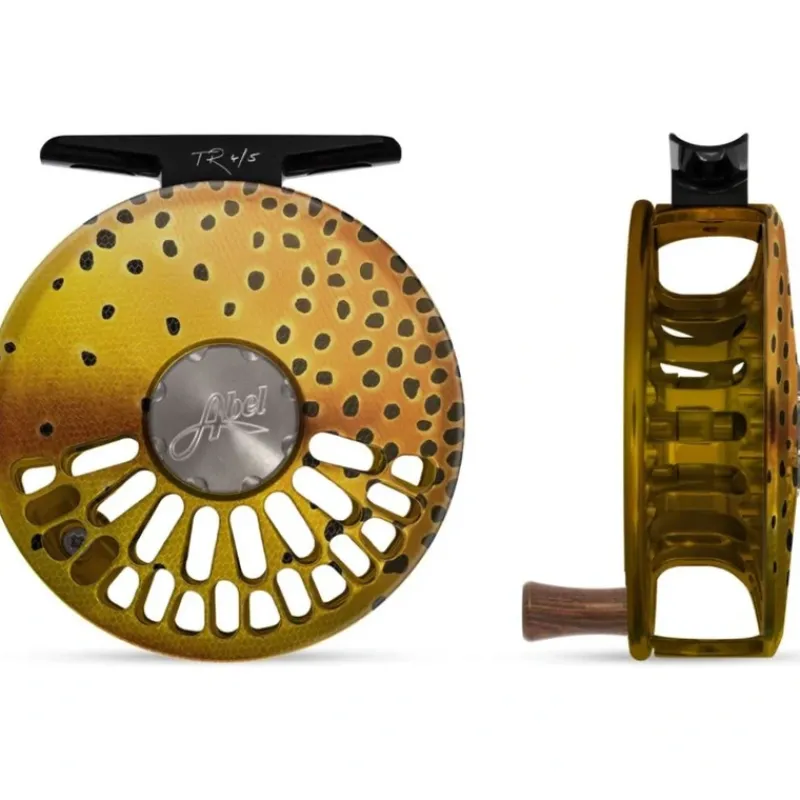 Fishing Line^ Abel TR Reel 4/5 Native Cutthroat with Rosewood Handle - Your Premium Fishing Gear Store Rods Lines Baits Accessories