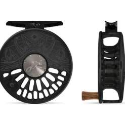 Fishing Line^ Abel TR Reel 2/3 Underwood Last Light Black with Walnut Handle - Your Premium Fishing Gear Store Rods Lines Baits Accessories