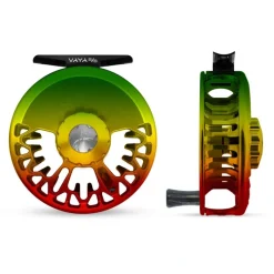 Fishing Line^ Abel Vaya Reel 5/6 Rasta Fade with Ebony Handle - Your Premium Fishing Gear Store Rods Lines Baits Accessories