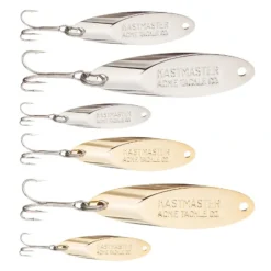 Fishing Line^ Acme Kastmaster 6 Piece Tackle Kit, 1/4 oz, 1/8 oz, 1/12 oz, Chrome & Gold - Your Premium Fishing Gear Store Rods Lines Baits Accessories