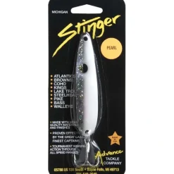 Fishing Line^ Advance Tackle Stinger, Dirty White Boy, 3 3/4" - Your Premium Fishing Gear Store Rods Lines Baits Accessories