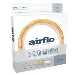 Fishing Line^ AirFlo Ridge 2.0 Flats Tactical 12' Clear Tip Fly Line - Your Premium Fishing Gear Store Rods Lines Baits Accessories