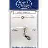 Fly Fishing^ ANGLERS IMAGE TIPPET RINGS NICKEL MEDIUM - Your Premium Fishing Gear Store Rods Lines Baits Accessories