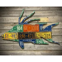 Shop All^ Antique Florida Hogfish License Plate Art - Your Premium Fishing Gear Store Rods Lines Baits Accessories