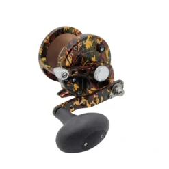 Bait^ Avet JX 6.0 MC Single Speed Lever Drag Casting Reel, Green Camo - Your Premium Fishing Gear Store Rods Lines Baits Accessories