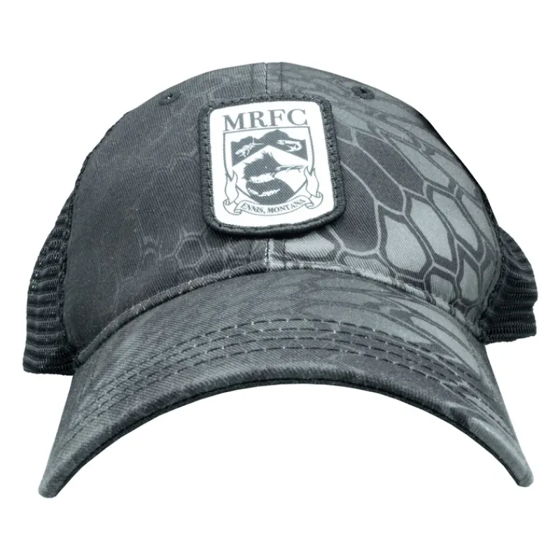 Shop All^ Badge Logo 111 P Kryptek Typhon/Black Trucker - Your Premium Fishing Gear Store Rods Lines Baits Accessories