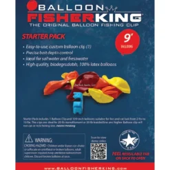 Bait^ Balloon Fisher King Starter Pack w/ 9" Balloons - Your Premium Fishing Gear Store Rods Lines Baits Accessories
