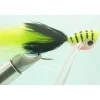 Fly Fishing^ Bass Popper W/Legs Chart/Black #6 - Your Premium Fishing Gear Store Rods Lines Baits Accessories