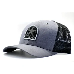 Shop All^ Bauer Patch Logo Trucker Charcoal/Black - Your Premium Fishing Gear Store Rods Lines Baits Accessories