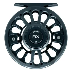 Fishing Line^ Bauer RX Fly Reel Black - Your Premium Fishing Gear Store Rods Lines Baits Accessories