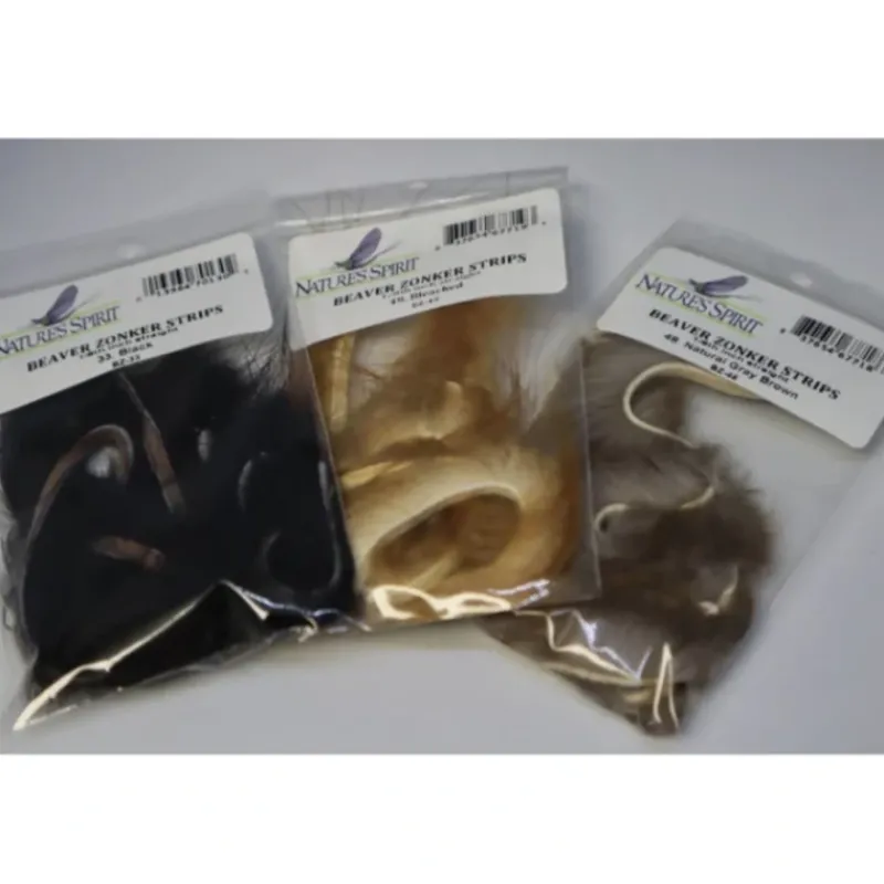 Shop All^ Beaver Zonker Strips 1/8" - Your Premium Fishing Gear Store Rods Lines Baits Accessories