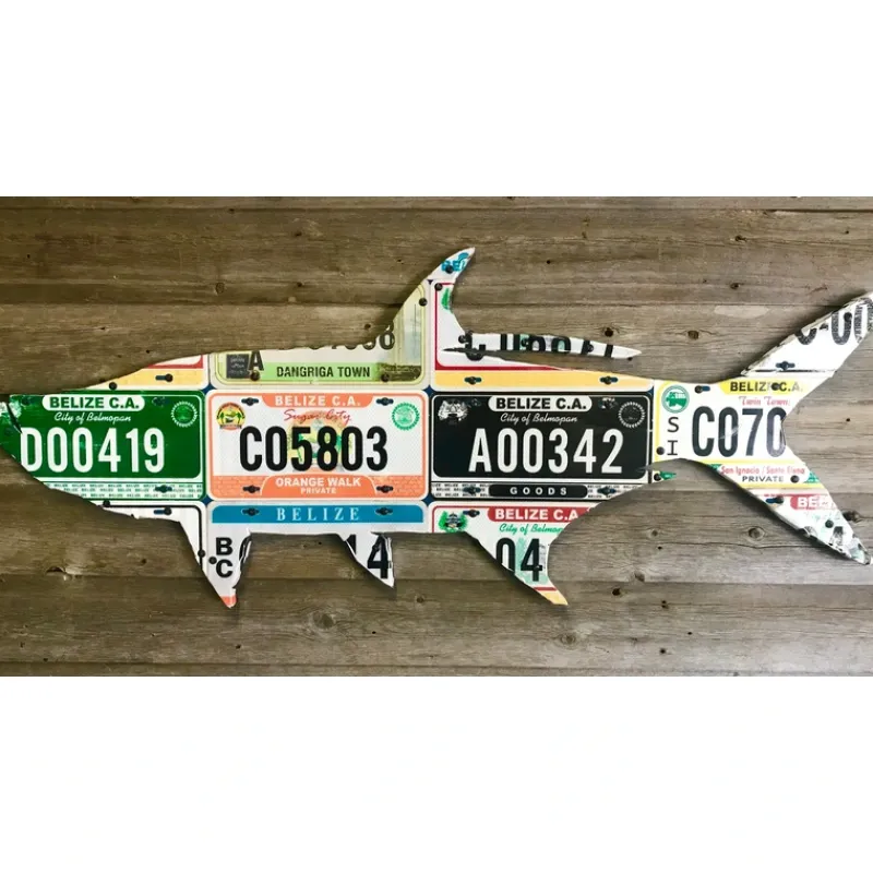 Shop All^ Belize Tarpon License Plate Art - Your Premium Fishing Gear Store Rods Lines Baits Accessories