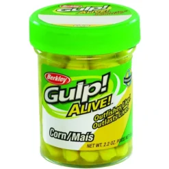Bait^ Berkley Gulp Alive Corn Yellow 2.2oz, 1/4" - Your Premium Fishing Gear Store Rods Lines Baits Accessories