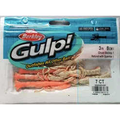 Bait^ Berkley Gulp Ghost Shrimp, 3" - Your Premium Fishing Gear Store Rods Lines Baits Accessories