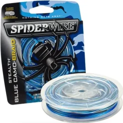 Fishing Line^ Berkley Spiderwire Stealth Blue Camo Braided Line - Your Premium Fishing Gear Store Rods Lines Baits Accessories
