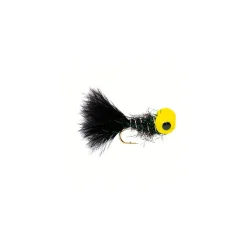 Fly Fishing^ Big Eyed Panfish Bug Black - Your Premium Fishing Gear Store Rods Lines Baits Accessories