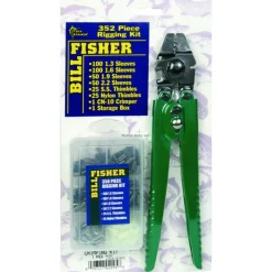 Shop All^ Billfisher Rigging Kit 351 Piece Kit with CN-10 Crimper, Sleeves, and Thimbles - Your Premium Fishing Gear Store Rods Lines Baits Accessories