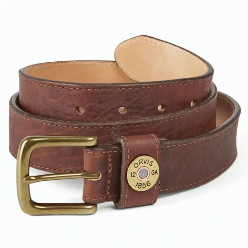 Shop All^ Bison Leather Shotshell Belt - Your Premium Fishing Gear Store Rods Lines Baits Accessories