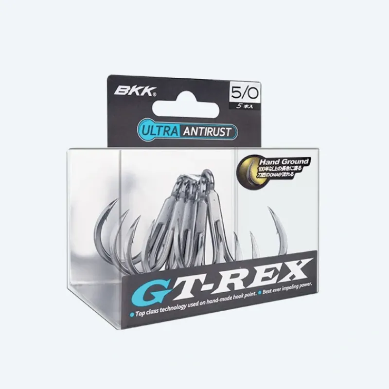 Shop All^ BKK Hooks GT-Rex Treble Hook - Your Premium Fishing Gear Store Rods Lines Baits Accessories