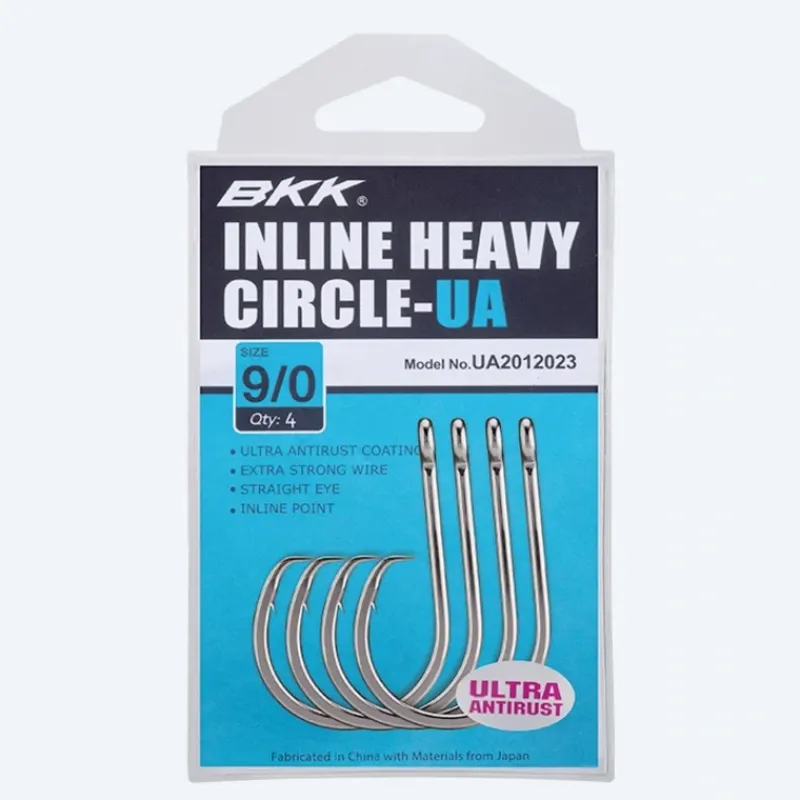 Fishing Line^ BKK Hooks Inline Heavy Circle-UA - Your Premium Fishing Gear Store Rods Lines Baits Accessories