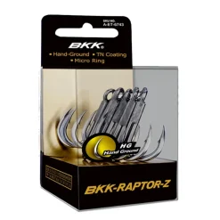 Shop All^ BKK Hooks Raptor-Z Treble Hooks - Your Premium Fishing Gear Store Rods Lines Baits Accessories