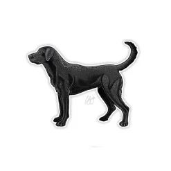 Shop All^ Black Lab Sticker - Your Premium Fishing Gear Store Rods Lines Baits Accessories