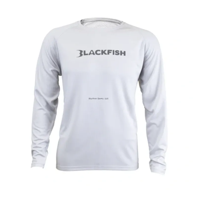 Shop All^ Blackfish CoolCore UPF Guide Long sleeve - Grey size XL - Your Premium Fishing Gear Store Rods Lines Baits Accessories