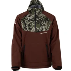 Shop All^ Blackfish Gale Softshell Pullover - Brown/Prym1 OS Woods - XL - Your Premium Fishing Gear Store Rods Lines Baits Accessories