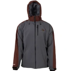 Shop All^ Blackfish StormSkin Gale Jacket - Grey/Brown - XL - Your Premium Fishing Gear Store Rods Lines Baits Accessories