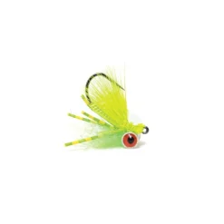 Shop All^ Bluegill Mini Slider White & Chartruese - Your Premium Fishing Gear Store Rods Lines Baits Accessories