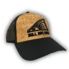 Rods^ Bull Bay Rods Classic Cork Trucker Hat Redtail BBR Logo - Your Premium Fishing Gear Store Rods Lines Baits Accessories
