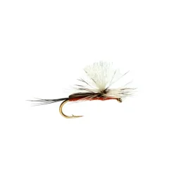 Fly Fishing^ Burkus South Fork Para Humpy Orange - Your Premium Fishing Gear Store Rods Lines Baits Accessories