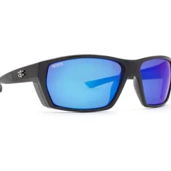 Shop All^ Calcutta Calico Sunglasses Shiny Black Frame Blue Mirror Lens - Your Premium Fishing Gear Store Rods Lines Baits Accessories