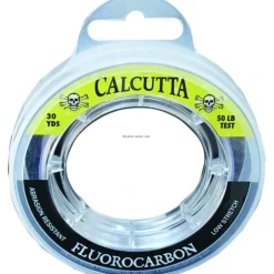 Shop All^ Calcutta Fluorocarbon Leader Material 30yd Spool - Your Premium Fishing Gear Store Rods Lines Baits Accessories