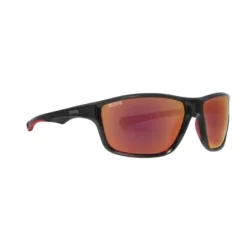 Fishing Line^ Calcutta Inlet Polarized Sunglasses Shiny Black Frame/Orange Fire Mirror Lens - Your Premium Fishing Gear Store Rods Lines Baits Accessories