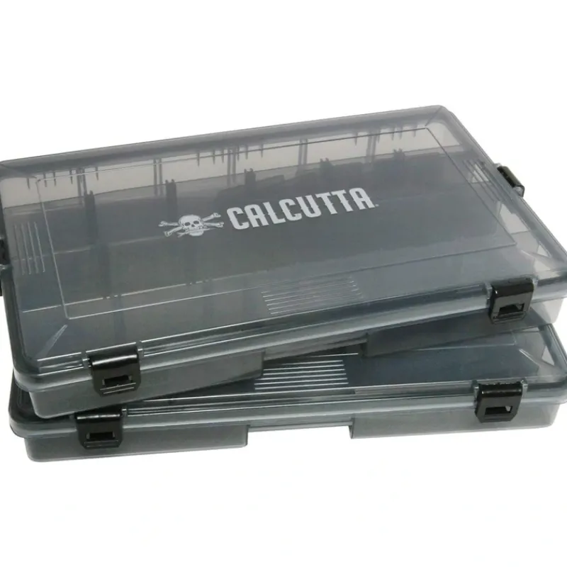 Shop All^ Calcutta Squall 3700 waterproof 4 latch tackle trays - Your Premium Fishing Gear Store Rods Lines Baits Accessories
