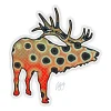 Shop All^ Casey Underwood Elk Cutthroat Sticker - Your Premium Fishing Gear Store Rods Lines Baits Accessories