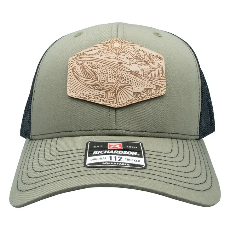 Shop All^ Casey Underwood Out West Trucker Olive/Black - Your Premium Fishing Gear Store Rods Lines Baits Accessories