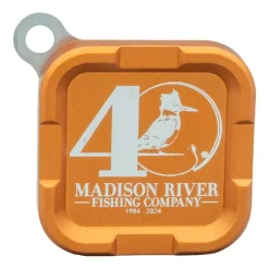 Fly Fishing^ Cling Mag Grab 40th Logo Mini Orange - Your Premium Fishing Gear Store Rods Lines Baits Accessories